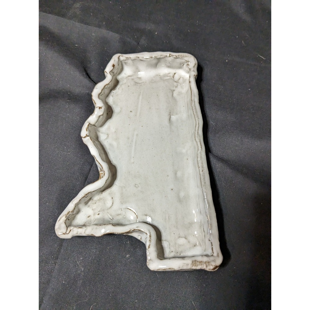 Dixie Pottery State Of‎ Mississippi Trinket Dish